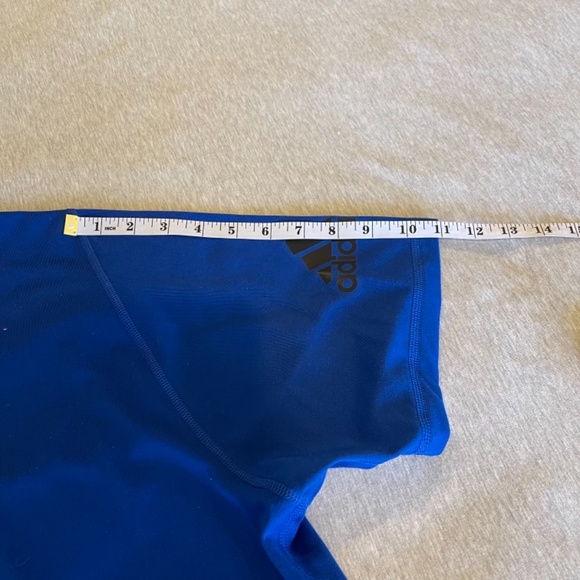 🌹2 for $20🌹NWOT. Adidas Men's Freelift Climalite T-shirt In Royal Blue. Size M - Picture 13 of 13
